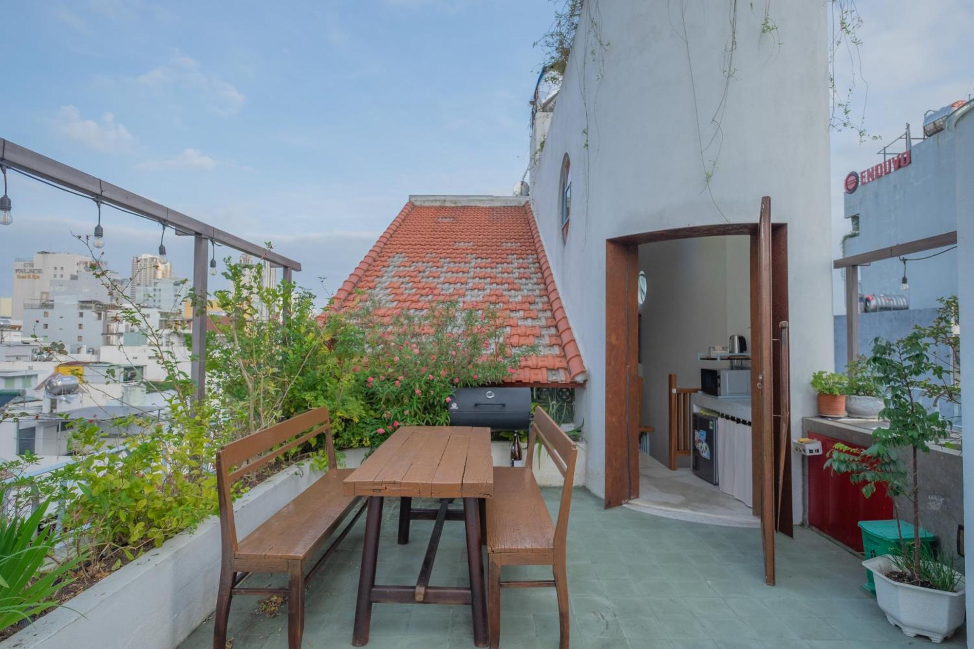 Nha Binh Homestay Дананг Экстерьер фото